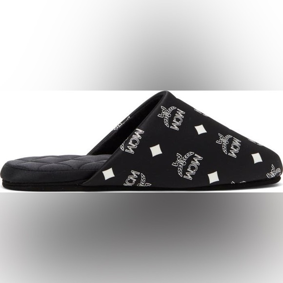 ONE DAY SALE!!! MCM Monogram silk slides Slipper NWB - Picture 3 of 6